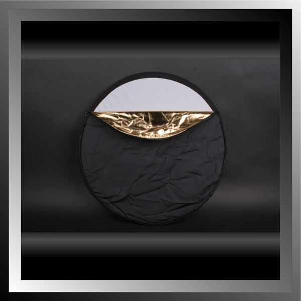 5in1 Round Reflector (Silver/Gold/White/Black/Translucent)