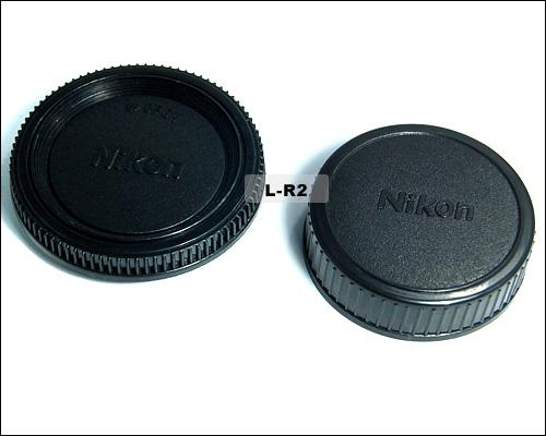 Body Cap and Rear Cap For Nikon